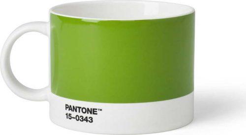 Zelený hrnek na čaj Pantone