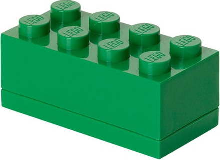 Zelený úložný box LEGO® Mini Box Lungo LEGO