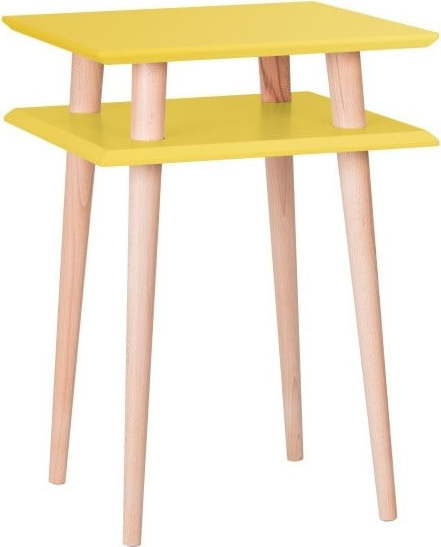 Žlutý odkládací stolek Ragaba Square