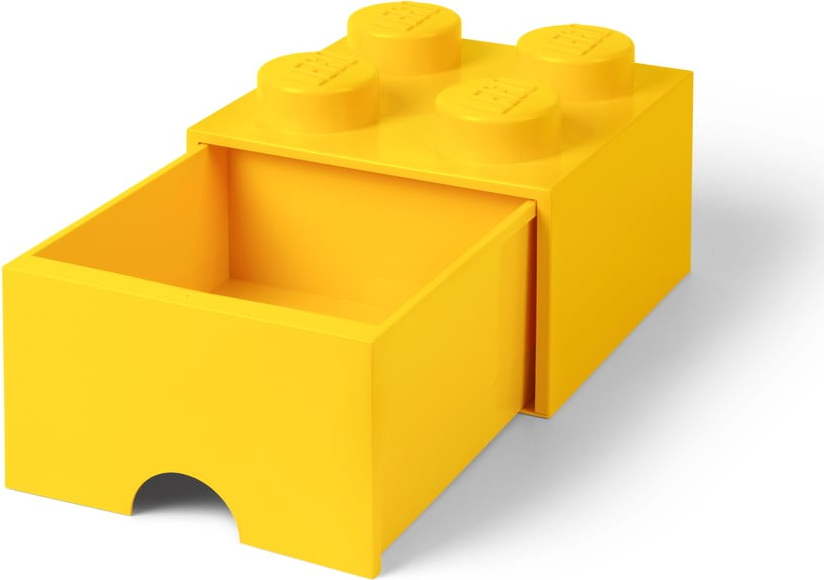 Žlutý úložný box se šuplíkem LEGO® LEGO