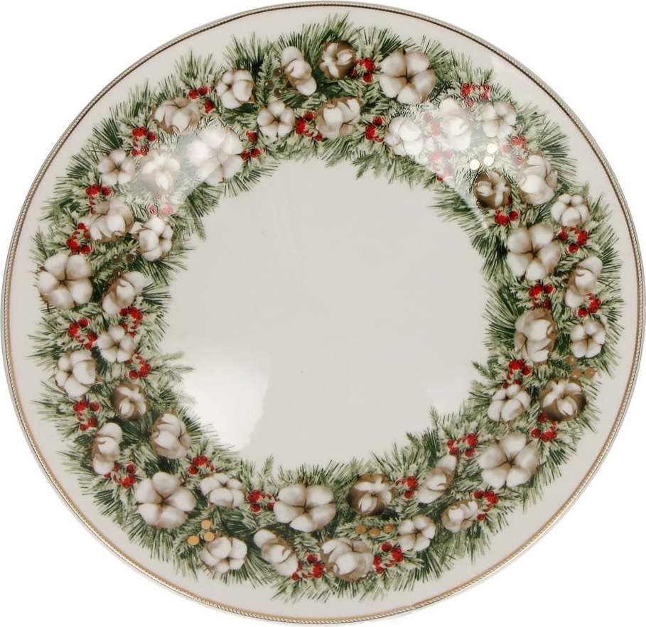 18dílná porcelánová sada nádobí s vánočním motivem Brandani Tavola Brandani