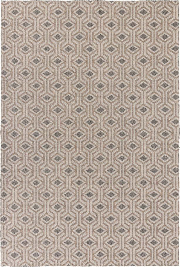 Béžovo-šedý bavlněný koberec Flair Rugs Bombax