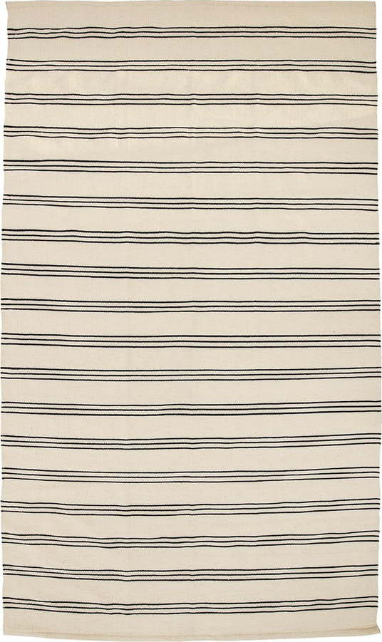 Béžový bavlněný koberec Bloomingville Mini Stripe