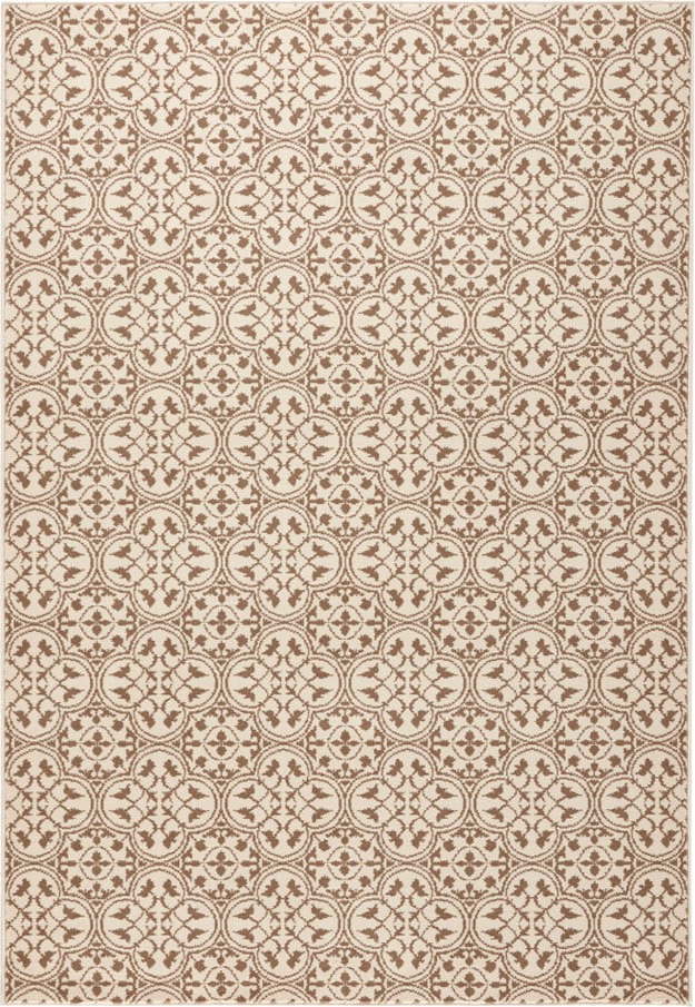Béžový koberec Hanse Home Gloria Pattern