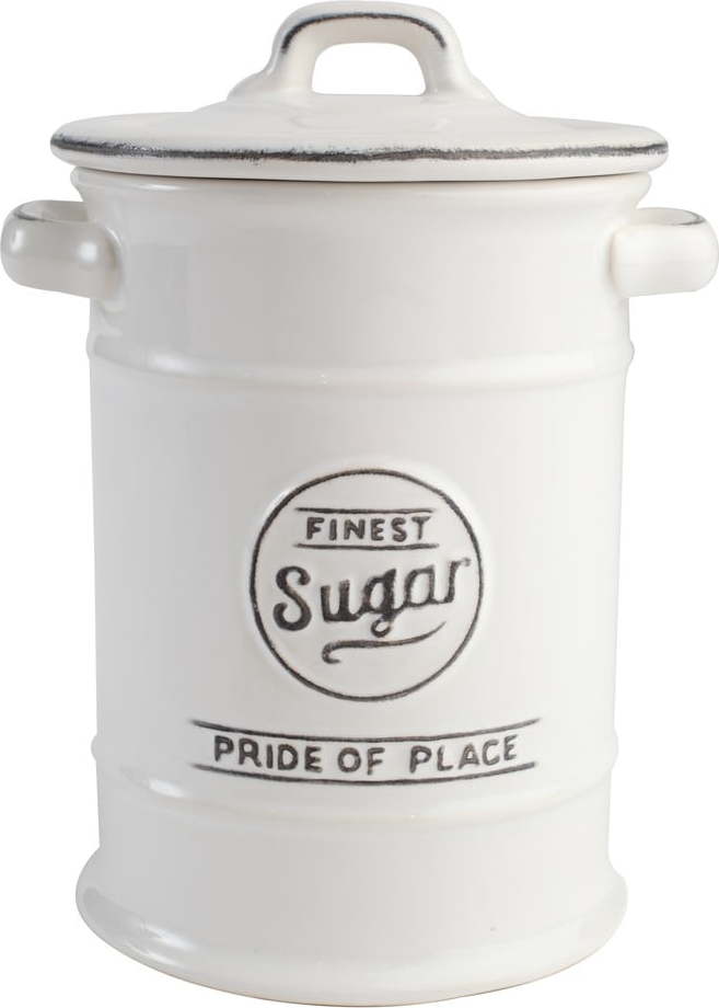 Bílá keramická dóza na cukr T&G Woodware Pride of Place T&G Woodware