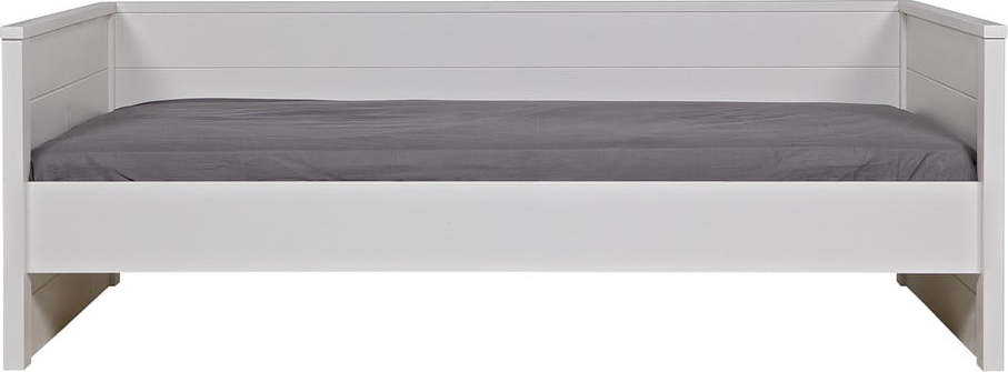 Bílá postel/sofa Jade WOOOD 90 x 200 cm WOOOD