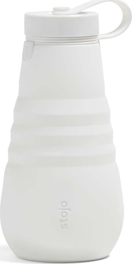 Bílá skládací láhev Stojo Bottle Quartz