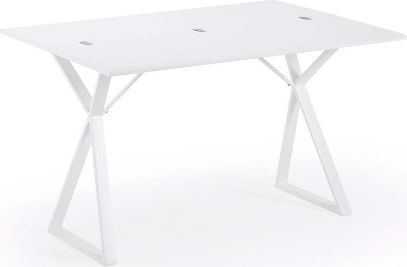 Bílý rozkládací konzolový stolek La Forma Atik La Forma