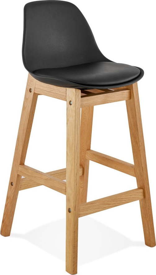 Černá barová židle Kokoon Elody