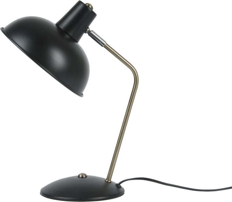 Černá stolní lampa Leitmotiv Hood Leitmotiv