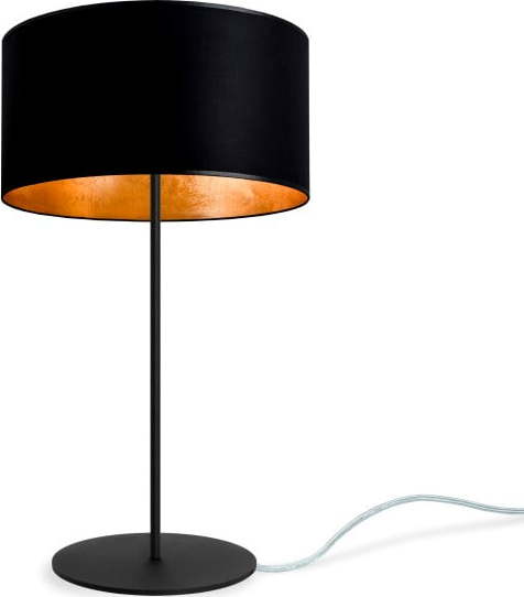 Černo-zlatá stolní lampa Sotto Luce MIKA M 1T Sotto Luce