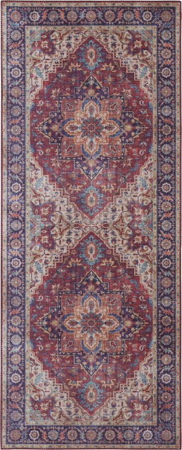 Červeno-fialový koberec Nouristan Anthea