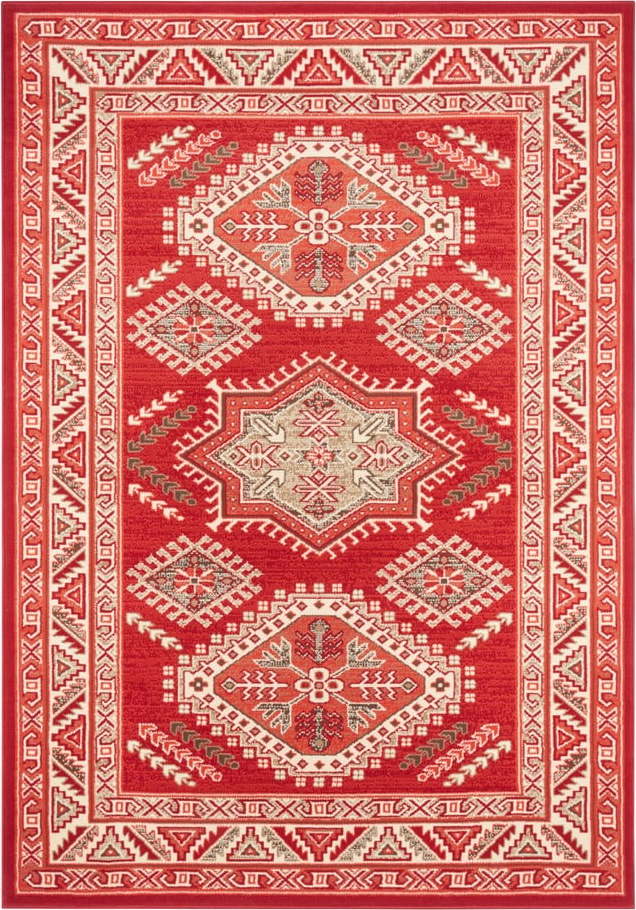 Červený koberec Nouristan Saricha Belutsch