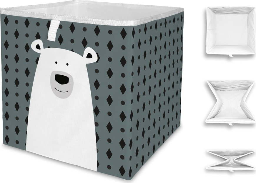 Dětský úložný box Mr. Little Fox Polar Bear Mr. Little Fox