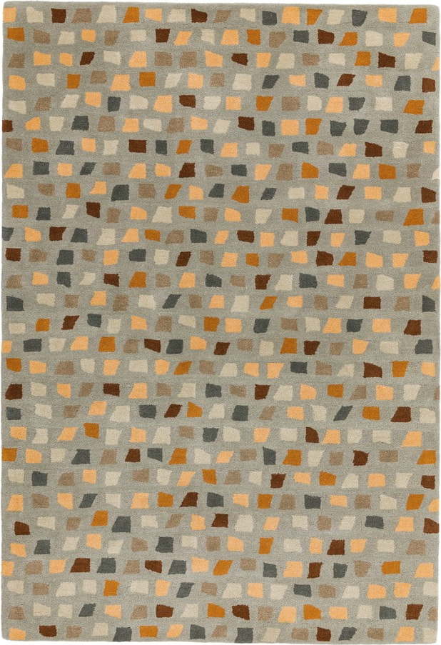 Koberec Asiatic Carpets Pixel Grey Multi