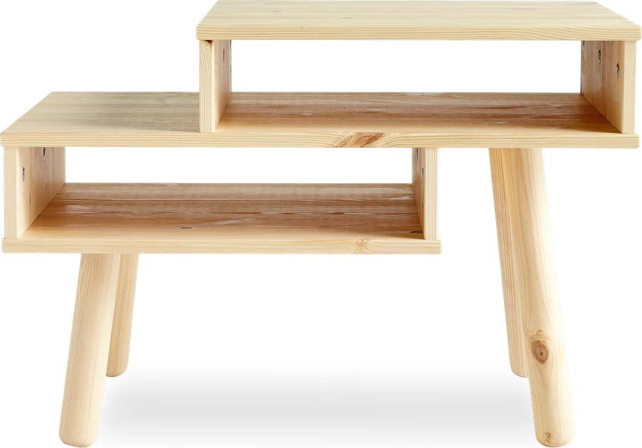 Konferenční stolek z borovicového dřeva v přírodní barvě Karup Design Haku Karup Design