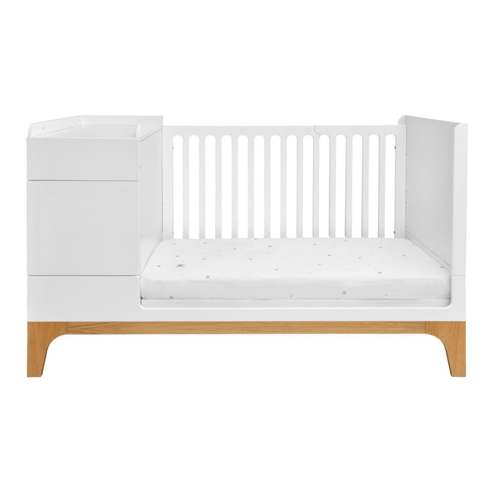 Bílá variabilní dětská postel BELLAMY UP