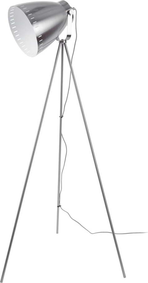 Kovová stojací lampa v šedé barvě Leitmotic Luxury Leitmotiv