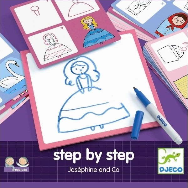 Kreativní sada Djeco Step By Step Josephine DJECO