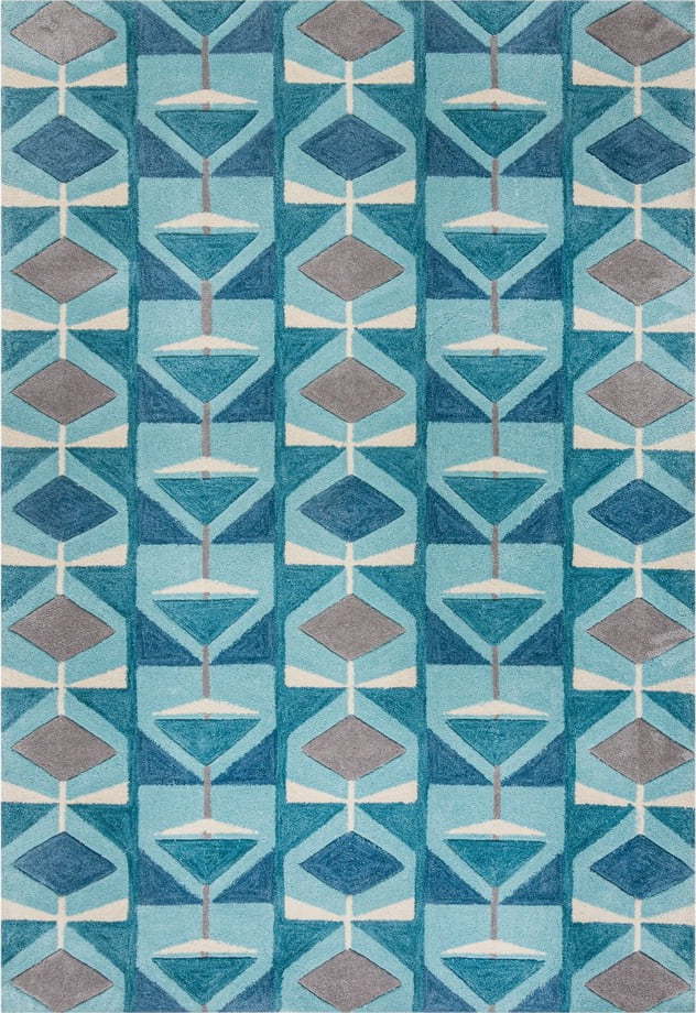 Modrý koberec Flair Rugs Kodiac