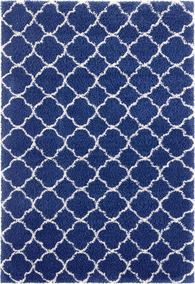 Modrý koberec Mint Rugs Luna