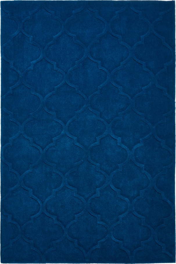 Modrý koberec Think Rugs Hong Kong Puro