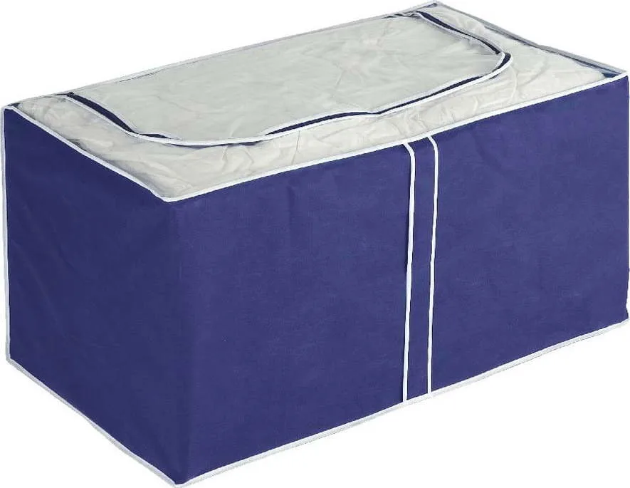 Modrý úložný box Wenko Ocean, 48 x 53 cm