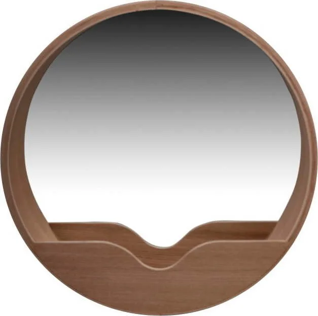 Nástěnné zrcadlo s odkládacím prostorem Zuiver Round Wall, ⌀  40 cm