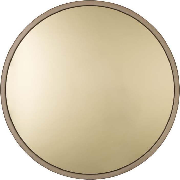 Nástěnné ocelové zrcadlo ve zlaté barvě Zuiver Bandit