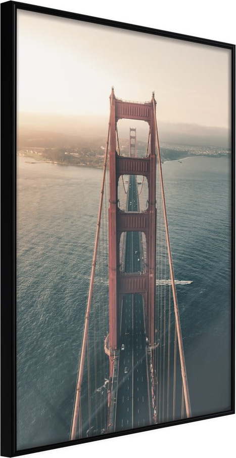 Plakát v rámu Artgeist Bridge in San Francisco I