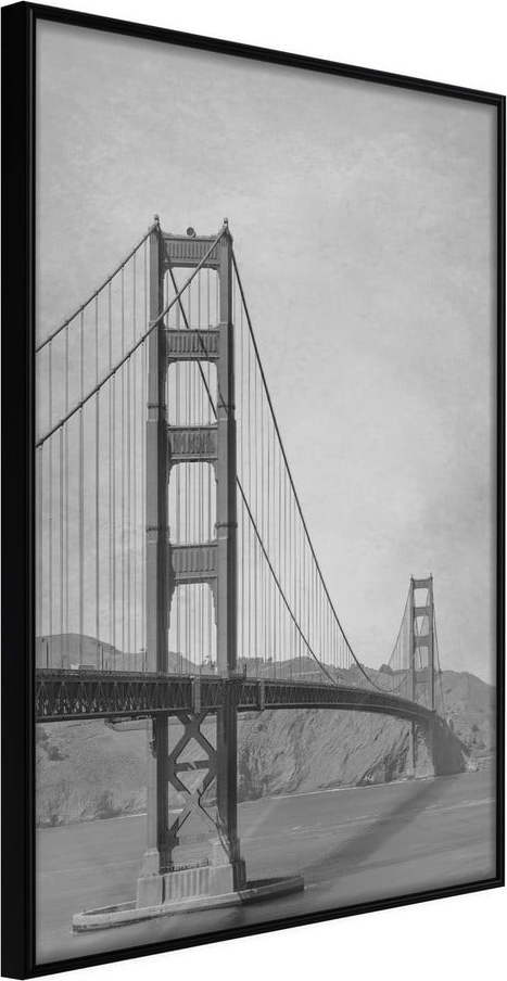 Plakát v rámu Artgeist Bridge in San Francisco II