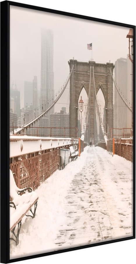 Plakát v rámu Artgeist Winter in New York