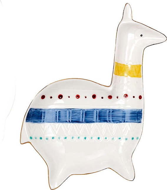 Porcelánový tácek na šperky Ladelle Nomad Llama