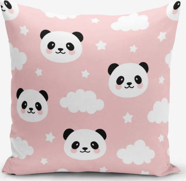 Povlak na polštář Minimalist Cushion Covers Panda