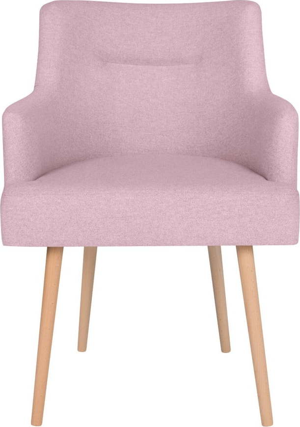 Růžová jídelní židle Cosmopolitan Design Venice Cosmopolitan design