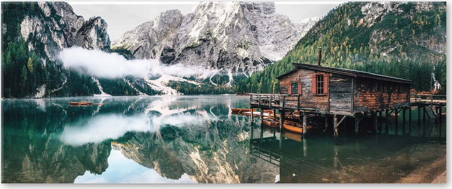 Skleněný obraz Styler Tyrol Lake