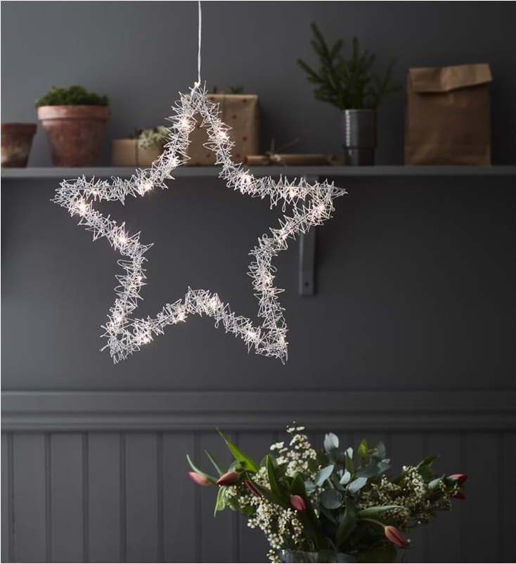 Vánoční závěsná světelná dekorace Markslöjd Tangle Star