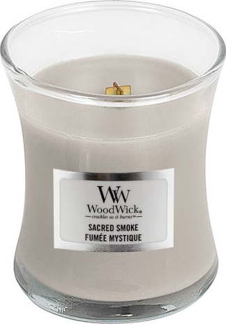 Vonná svíčka WoodWick Sacred Smoke