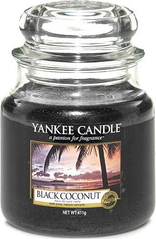 Vonná svíčka Yankee Candle Černý Kokos