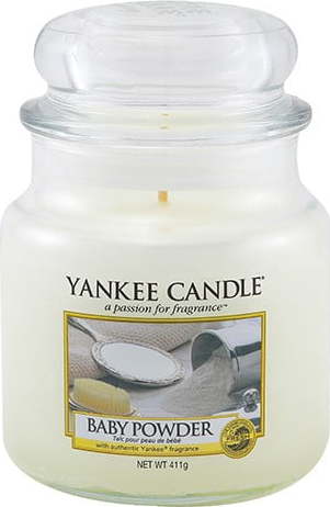 Vonná svíčka Yankee Candle Dětský Pudr