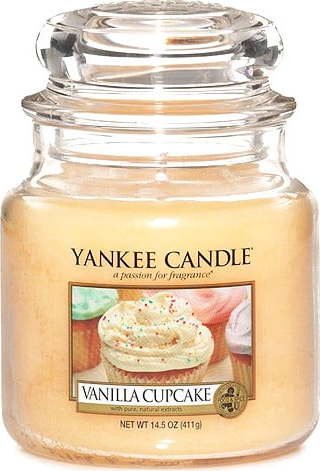 Vonná svíčka Yankee Candle Vanilkový Košíček