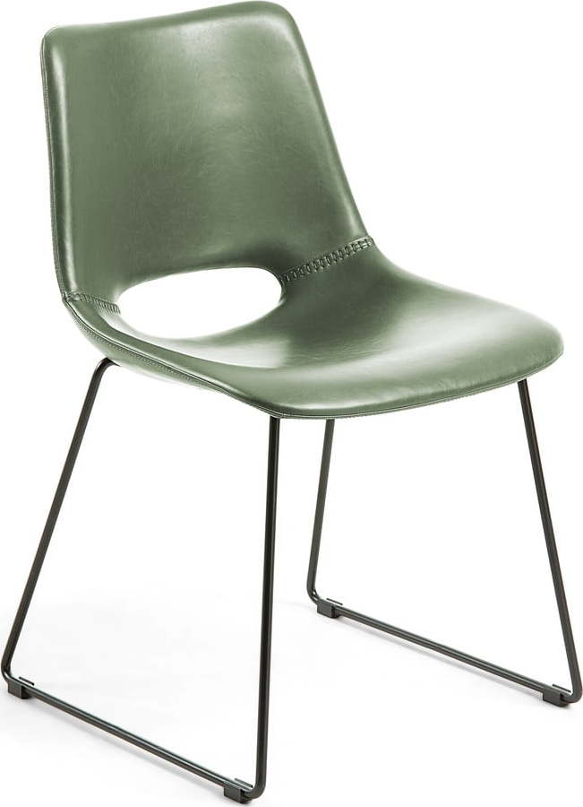 Zelená jídelní židle La Forma Zahara La Forma