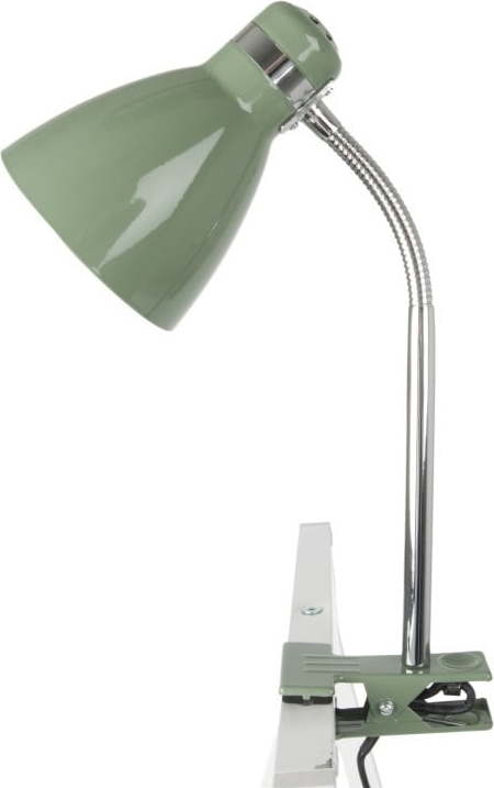 Zelená lampa se svorkou Leitmotiv Clip Leitmotiv