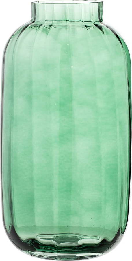 Zelená skleněná váza Bloomingville Amy Bloomingville