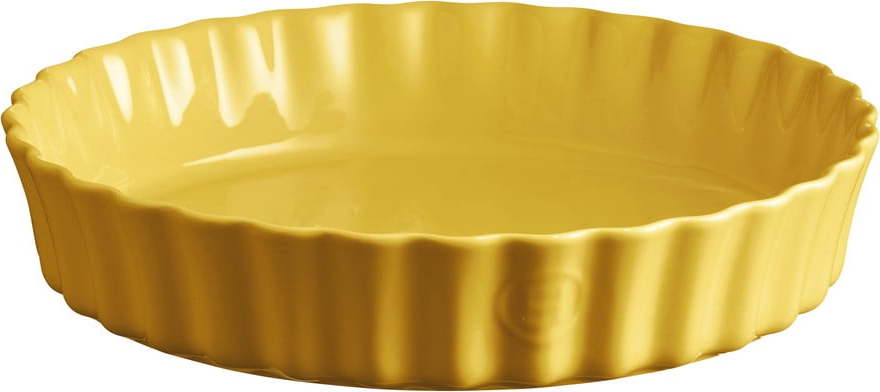 Žlutá keramická koláčová forma Emile Henry