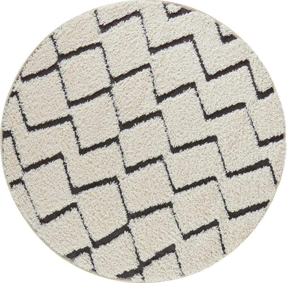 Béžovo-černý koberec Mint Rugs Handira