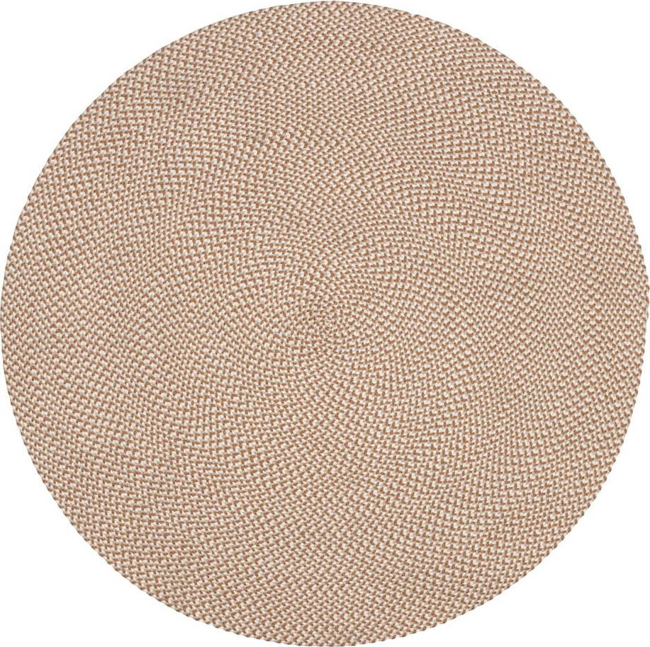 Béžový koberec z recyklovaného plastu La forma Rodhe