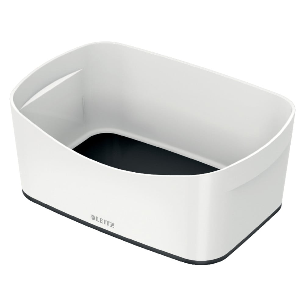 Bílo-černý stolní box Leitz MyBox