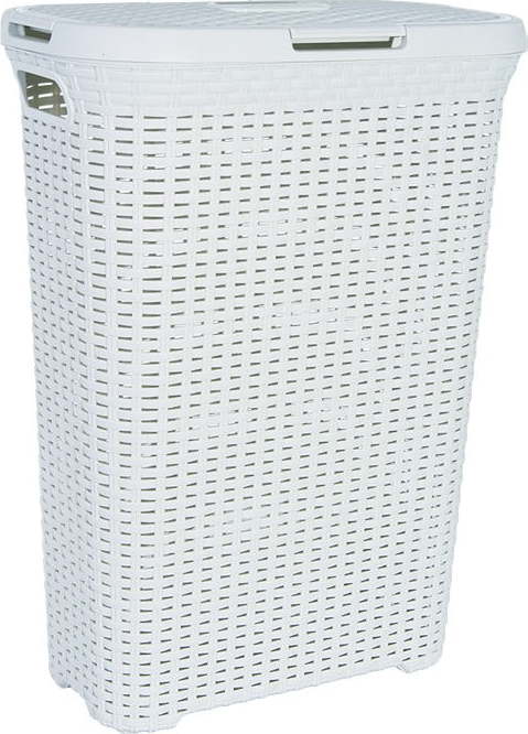 Bílý koš na prádlo CURVER Hamper