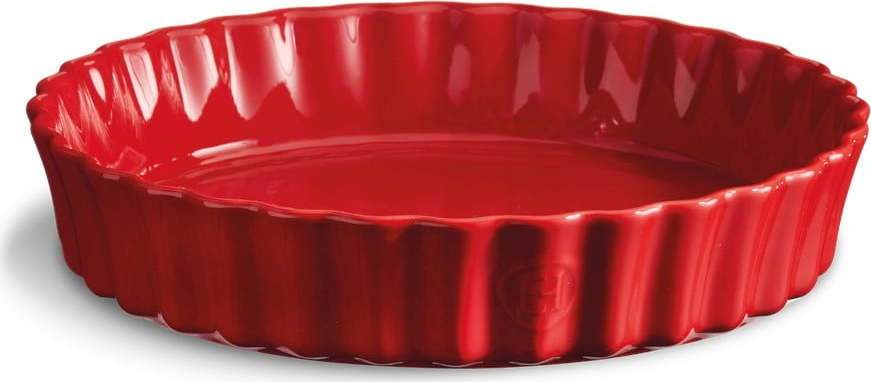 Červená keramická koláčová forma Emile Henry